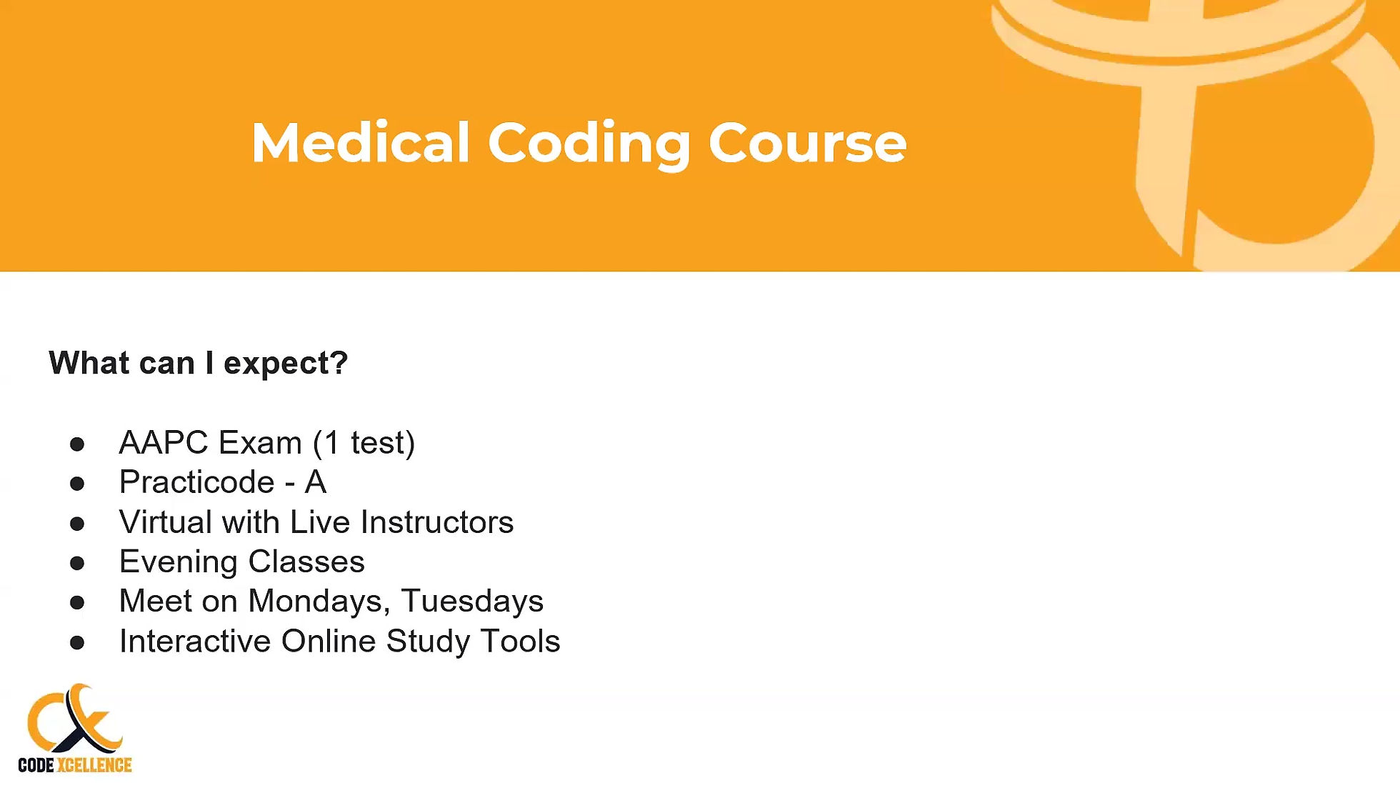 Medical Coding Course Information